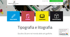 Desktop Screenshot of grafichedalpiaz.com